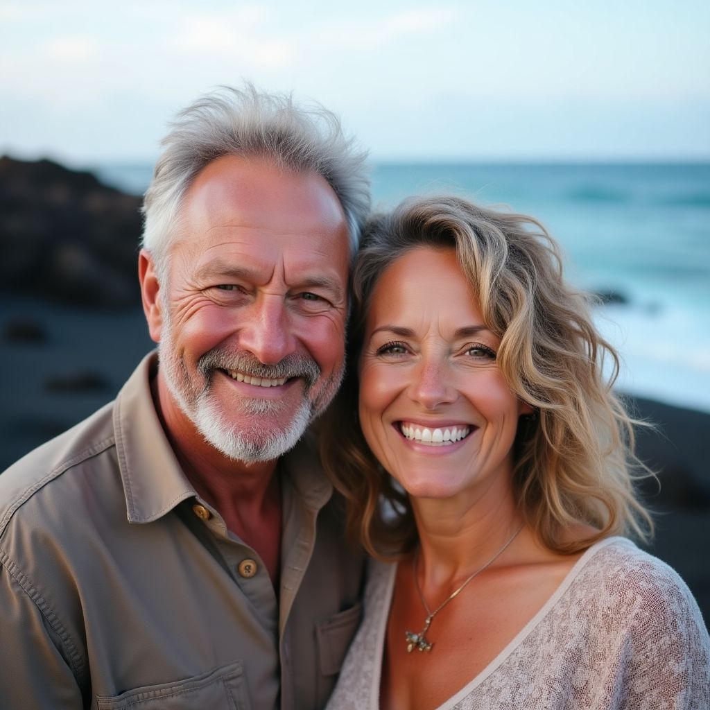 Richard y Sarah Thompson de Reino Unido